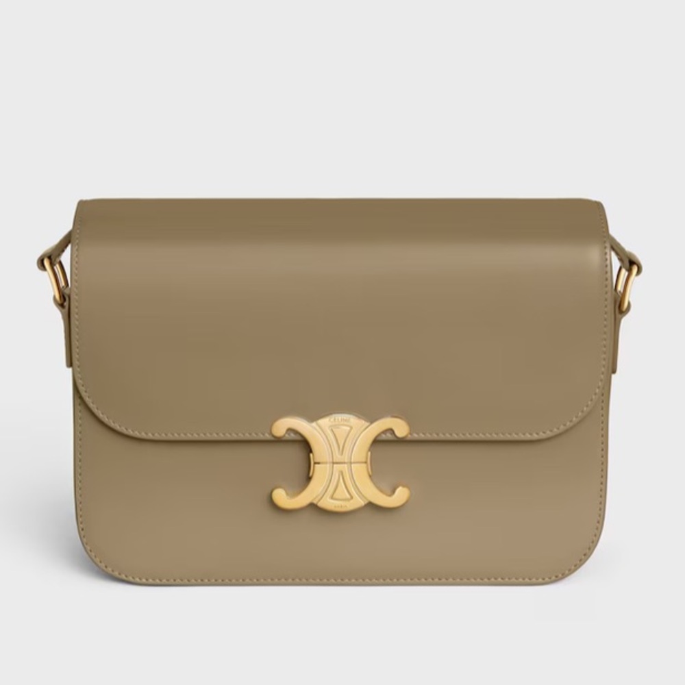 Celine Triomphe Classic Leather Bag